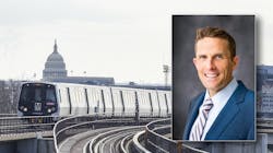 Randy Clarke, inset, was selected by the WMATA Board of Directors to be the agency's next general manager and CEO. He will succeed Paul Wiedefeld who is retiring at the end of June. Randy Clarke, inset, was selected by the WMATA Board of Directors to be the agency's next general manager and CEO. He will succeed Paul Wiedefeld who is retiring at the end of June.