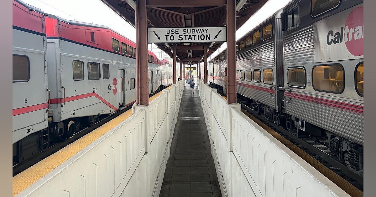 Caltrain completes Mid-County signal construction, returns to regular ...