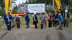 Kitsap Transit was joined by state and federal officials, including Gov. Jay Inslee (third from left) and FTA Administrator Nuria Fernandez (fourth from left), at a groundbreaking ceremony for the Silverdale Transit Center. Kitsap Transit was joined by state and federal officials, including Gov. Jay Inslee (third from left) and FTA Administrator Nuria Fernandez (fourth from left), at a groundbreaking ceremony for the Silverdale Transit Center.