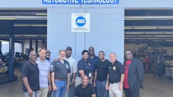 New Orleans RTA officials including CEO Alex Wiggins (back center) visited Louisiana State Penitentiary's auto mechanic program. New Orleans RTA is partnering with JOB1 NOLA and the Louisiana Workforce Commission to recruit mechanics and technicians from the program. New Orleans RTA officials including CEO Alex Wiggins (back center) visited Louisiana State Penitentiary's auto mechanic program. New Orleans RTA is partnering with JOB1 NOLA and the Louisiana Workforce Commission to recruit mechanics and technicians from the program.
