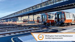 Wellington Yard is where Orange Line trains are stored and maintained daily. Wellington Yard is where Orange Line trains are stored and maintained daily.