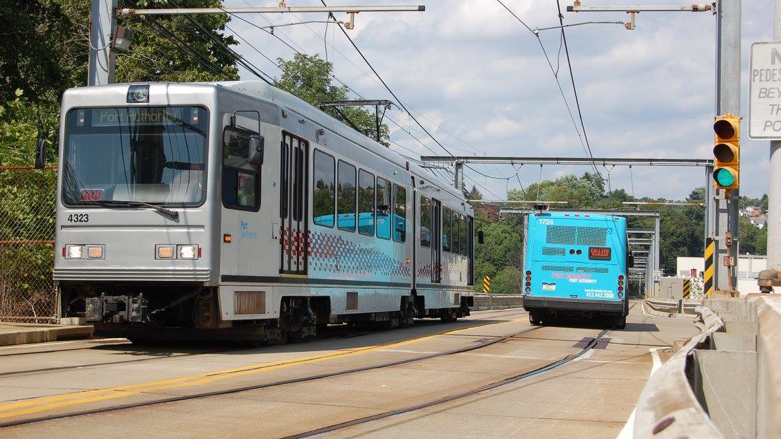 Port Authority of Allegheny County Red Line trains returned to their full route on the morning of May 24 following repairs to the Sal Mill Run Boulevard Bridge, as well as accelerated work on two rail capital projects.