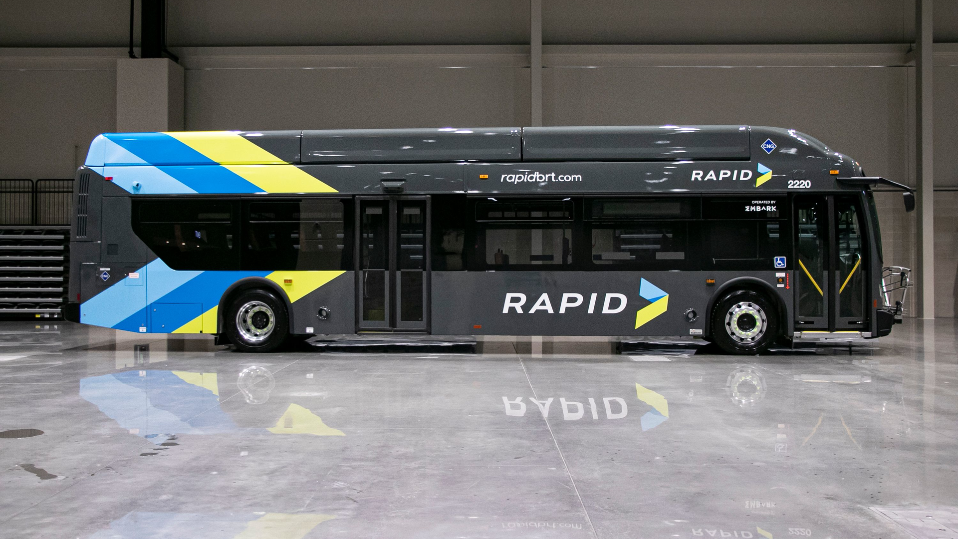 EMBARK And OKC Officials Introduce RAPID BRT Vehicle Design | Mass Transit