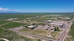 An aerial view of the Transportation Technology Center in Pueblo, Colo. An aerial view of the Transportation Technology Center in Pueblo, Colo.