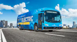 Proterra's 40-foot ZX5 electric bus.