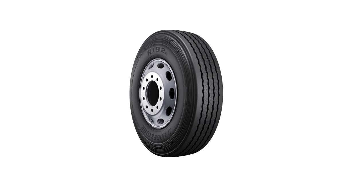 The Bridgestone R192E all-position radial tire.