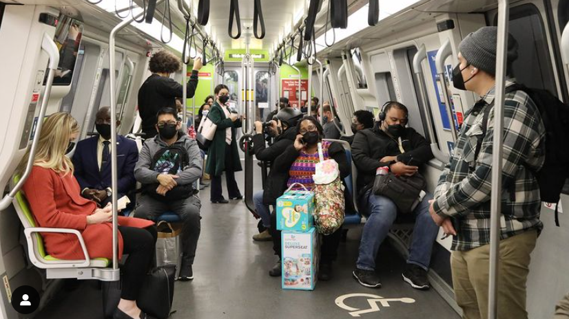 are dogs allowed on bart trains