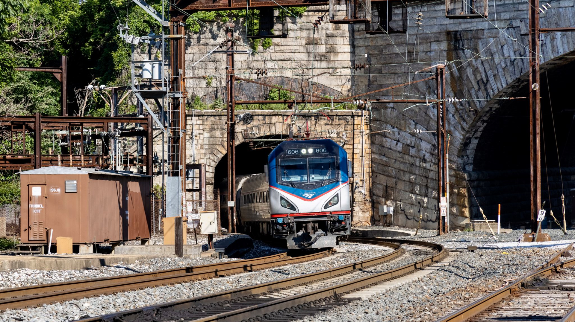 The existing 150-year-old B&P Tunnel.