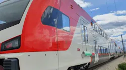 Emu On Test Track Caltrain
