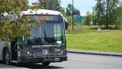 C-TRAN was recognized with the Outstanding Public Transportation System Achievement Award - four million or fewer trips. C-TRAN was recognized with the Outstanding Public Transportation System Achievement Award - four million or fewer trips.