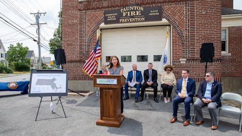 Mass. Transportation on X: Yesterday, in #Boston @MassGovernor Healey &  @MassLtGov Driscoll joined #MassDOT Secretary Fiandaca, @MassRMV Registrar  Ogilvie, staff and advocates for an Working Family Mobility Act welcome  event at the