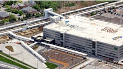 The upgraded Kiss & Ride, covered pedestrian walkways and landscaping provide a more comfortable experience for transit users. The upgraded Kiss & Ride, covered pedestrian walkways and landscaping provide a more comfortable experience for transit users.