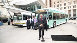The Detroit Department of Transportation welcomed 28 new clean diesel buses to its fleet in early August. The buses will replace vehicles that will be decommissioned. The Detroit Department of Transportation welcomed 28 new clean diesel buses to its fleet in early August. The buses will replace vehicles that will be decommissioned.