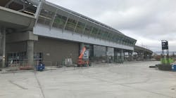 Inspections revealed cracks in about 40 percent of the concrete piers supporting the elevated guideway of the Valley Line Southeast LRT project in Edmonton, Alberta. Inspections revealed cracks in about 40 percent of the concrete piers supporting the elevated guideway of the Valley Line Southeast LRT project in Edmonton, Alberta.