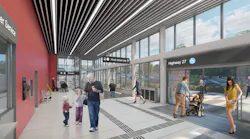 Rendering of Humber College Station.
