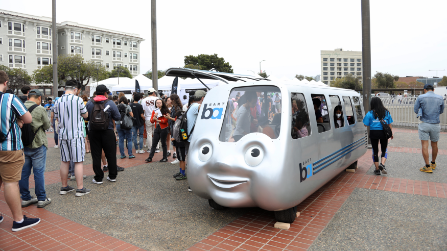 More than 2,500 are estimated to have attended BART's community celebration marking its 50th anniversary on Sept. 10, 2022.