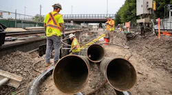 Crews work on MBTA's Orange Line during a 30-day diversion.