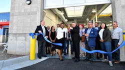 At center is FTA Senior Advisor Veronica McBeth and NCRTD Chair and City of Española Councilor Dennis Tim Salazar cut the ribbon to inaugurate the $11 million NCRTD maintenance facility, wash bay and fueling station in Española, N.M. At center is FTA Senior Advisor Veronica McBeth and NCRTD Chair and City of Española Councilor Dennis Tim Salazar cut the ribbon to inaugurate the $11 million NCRTD maintenance facility, wash bay and fueling station in Española, N.M.