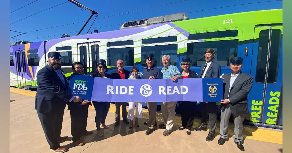 Sacrt SacRT introduces new rolling library train | Mass Transit
