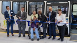 SORTA officials, community agency leaders and Access customers, held a ribbon-cutting ceremony on Aug. 16 to mark the opening of SORTA's renovated paratransit assessment center. SORTA officials, community agency leaders and Access customers, held a ribbon-cutting ceremony on Aug. 16 to mark the opening of SORTA's renovated paratransit assessment center.