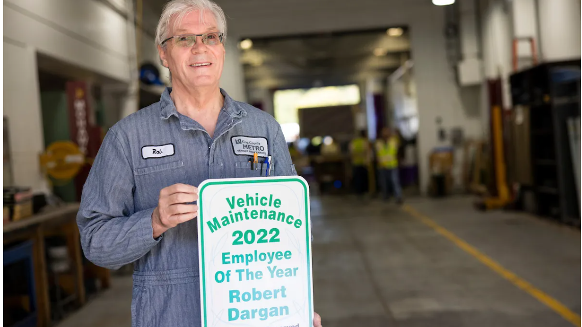 King County Metro announces Robert Dargan as 2022 Vehicle Maintenance