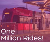The Oklahoma City Streetcar provided its 1 millionth ride the weekend of Sept. 17, 2022.