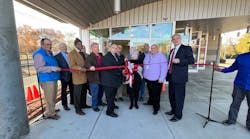 A ribbon cutting ceremony was also held to mark additional improvements made at St. Clair County Transit District&apos;s Belleville Transit Center.