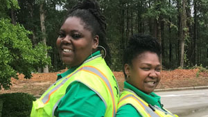 Shanda Fleming, left, and Evangeline Ingram.