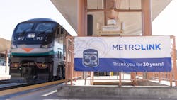 Metrolink marked its 30th anniversary on Oct. 26, 2022. Metrolink marked its 30th anniversary on Oct. 26, 2022.