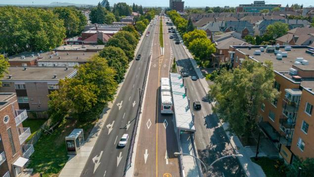 The Pie-IX BRT project will begin service Nov. 7 as part of a gradual commissioning of the line.
