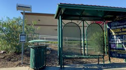 The city is replacing 57 battery-operated real-time bus information units at Santa Clarita Transit bus stops with new solar-powered systems.