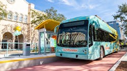 The SunRunner BRT started service on Oct. 21, 2022. The SunRunner BRT started service on Oct. 21, 2022.