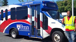 WeDriveU Bus Driver David Goad. WeDriveU Bus Driver David Goad.