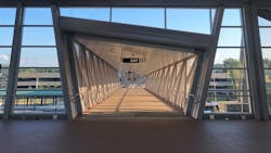 Interior of a station on the Metrorail Silver Line extension. Interior of a station on the Metrorail Silver Line extension.