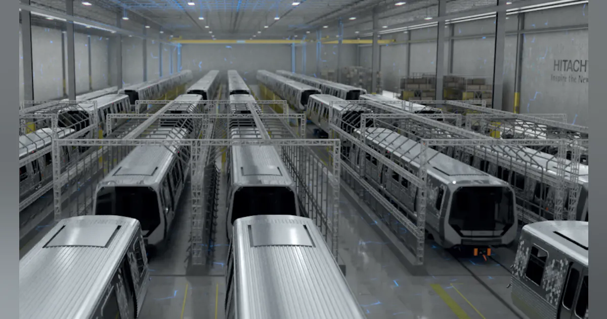 Hitachi Power Module Train Hitachi Rail releases final design of train factory and test track ...