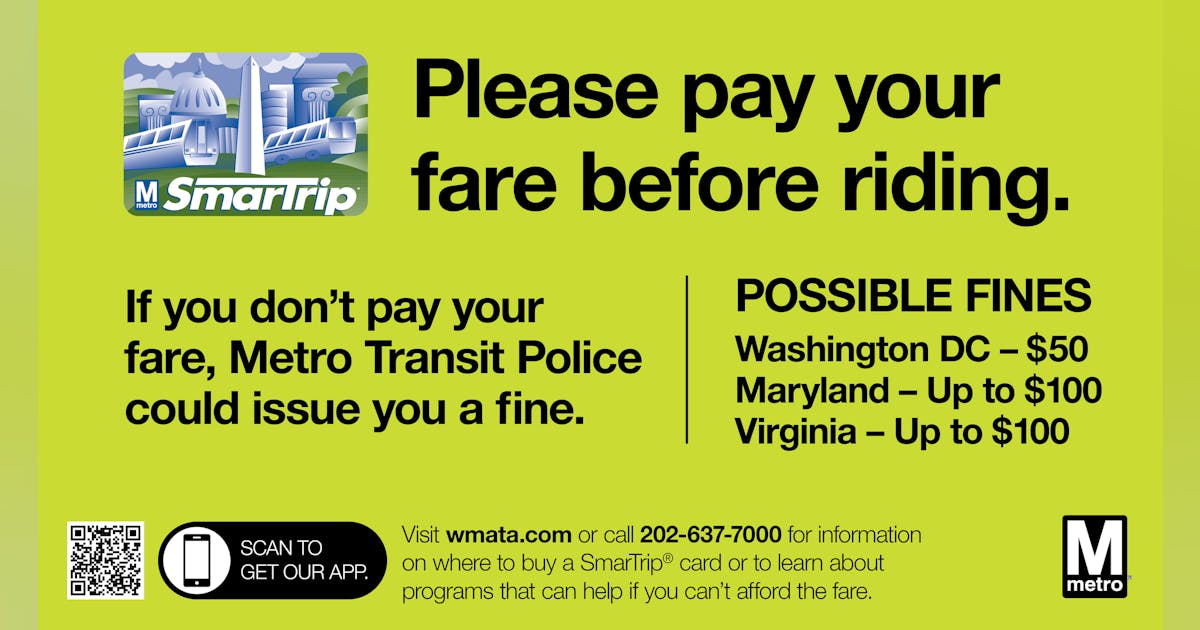 WMATA launches new campaign aimed at fare evaders Mass Transit WMATA launches new campaign aimed at fare evaders Mass Transit