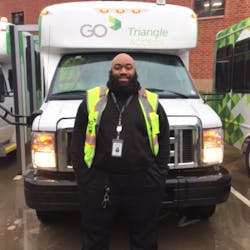 Chase Rivers joined GoTriangle through its training program. Chase Rivers joined GoTriangle through its training program.