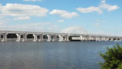 A rendering of what the new Susquehanna River Rail Bridges will look like. Two bridges will replace an existing moveable bridge that was opened in 1906. A rendering of what the new Susquehanna River Rail Bridges will look like. Two bridges will replace an existing moveable bridge that was opened in 1906.