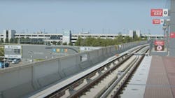 Dulles Airport Station on the Silver Line extension; the extension will open for service on Nov. 15, 2022. Dulles Airport Station on the Silver Line extension; the extension will open for service on Nov. 15, 2022.