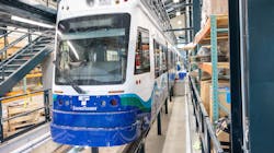 South Transit's new rail vehicle South Transit's new rail vehicle