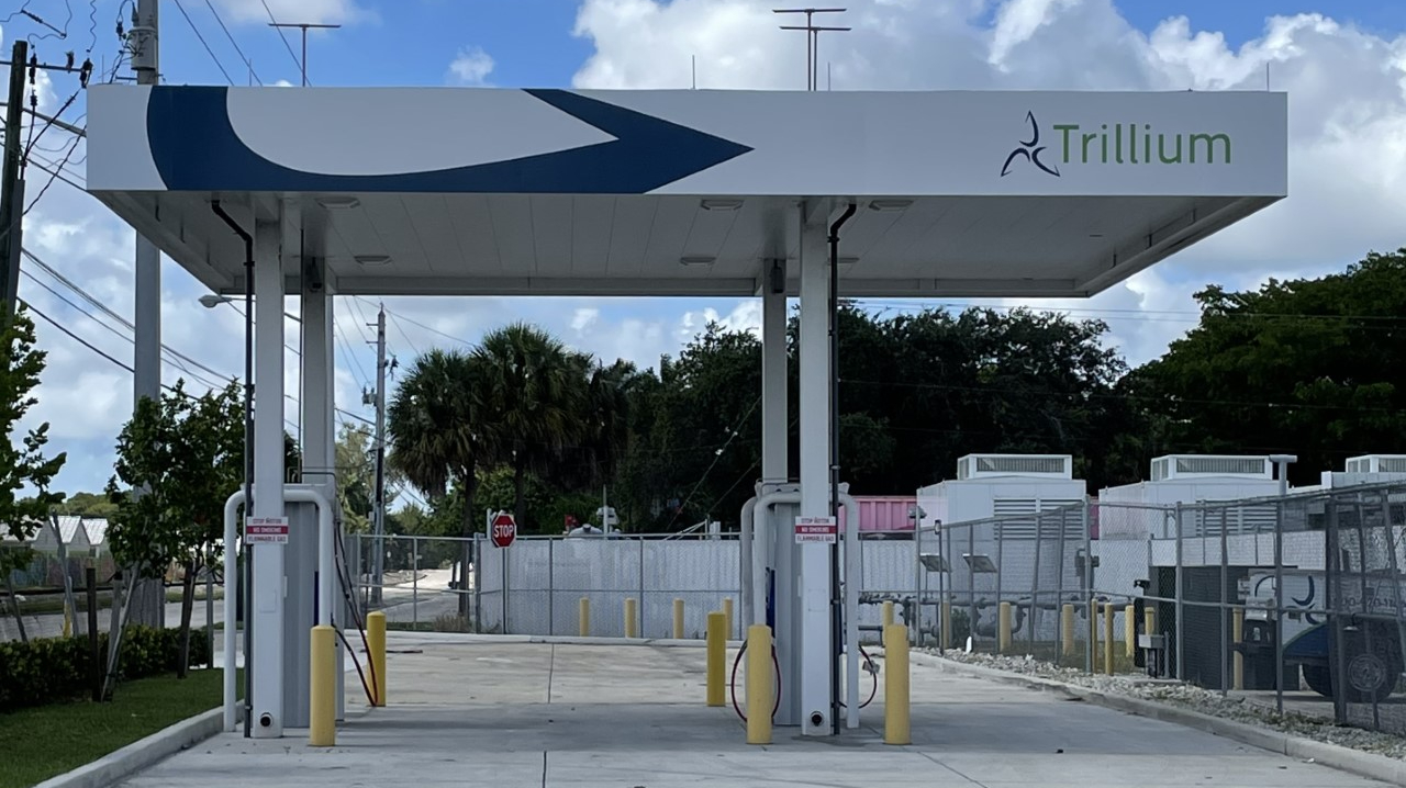 Trillium gas station
