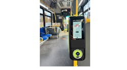 PRESTO card readers on buses