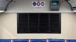 CASPR Technologies on back of PVTA bus CASPR Technologies on back of PVTA bus