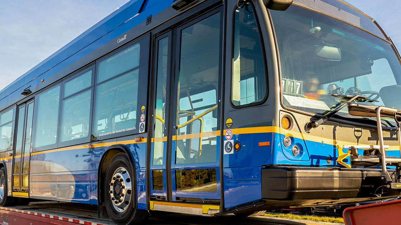 First Of 15 New TransLink Battery-electric Buses Arrive In Metro ...