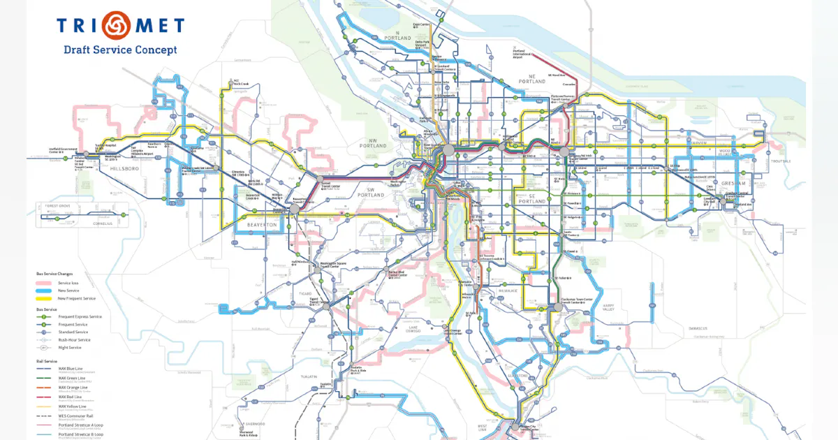 TriMet’s redesign of bus service moves into new phase | Mass Transit