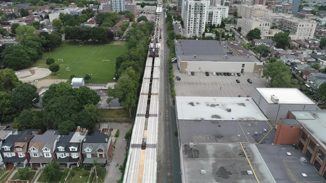 Metrolinx makes substantial progress on the Davenport Diamond Guideway ...
