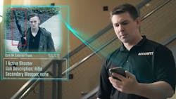 ZeroEyes platform detects potential weapons and notifies security of a threat. ZeroEyes platform detects potential weapons and notifies security of a threat.