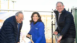 Sen. Charles Schumer, Gov. Kathy Hochul and MTA Chair and CEO Janno Lieber