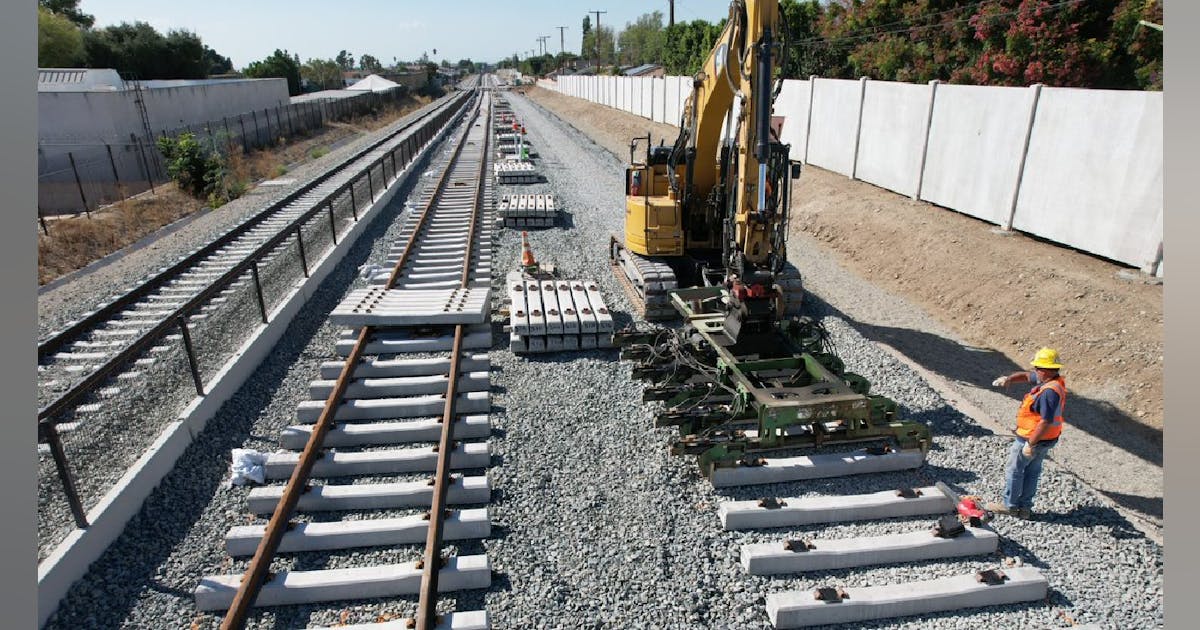 Vil ikke Bevidst Picasso Foothill Gold Line light-rail project from Glendora to Pomona nearing  two-thirds completion | Mass Transit