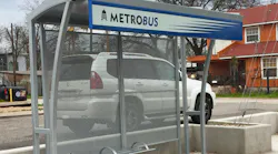 Austin, Texas, bus shelter